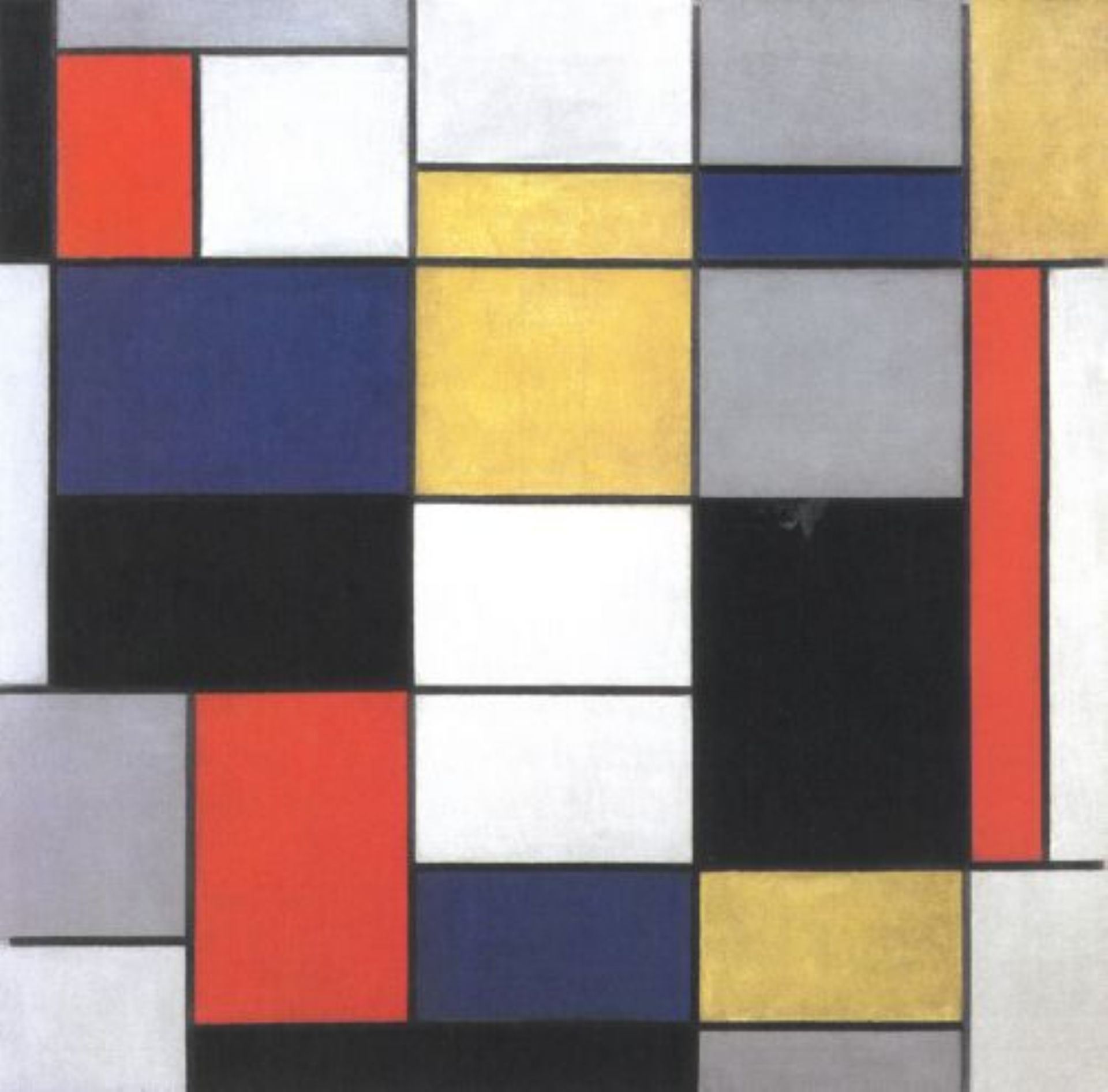 Mondriaan Compositie A 1920