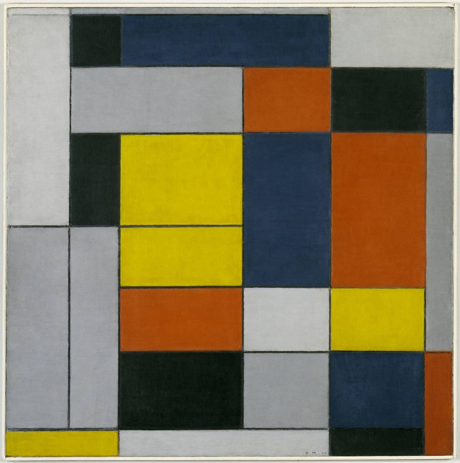 Mondriaan Compositie no. VI 1920