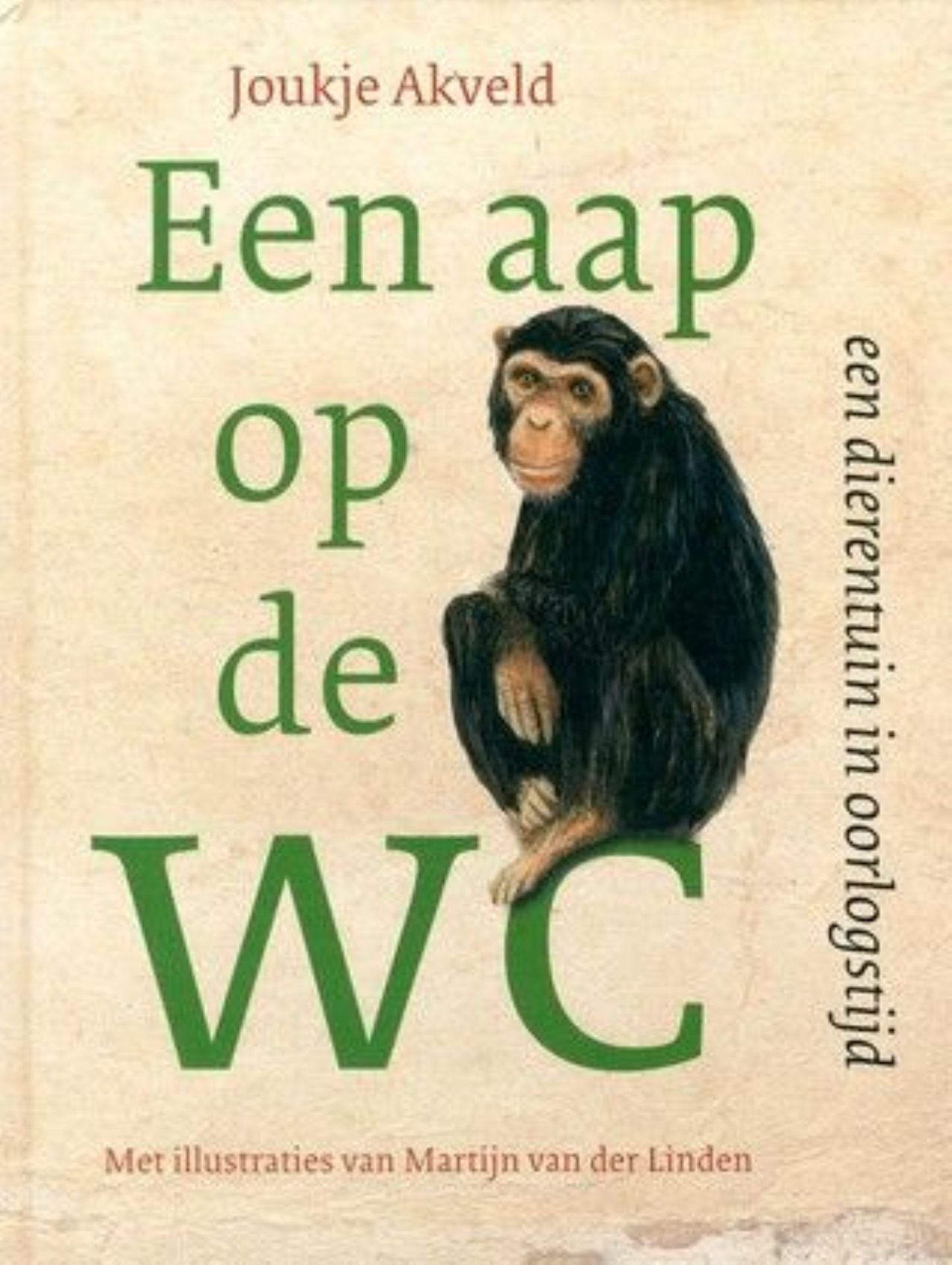 Boek Een aap op de wc van Aukje Akveld