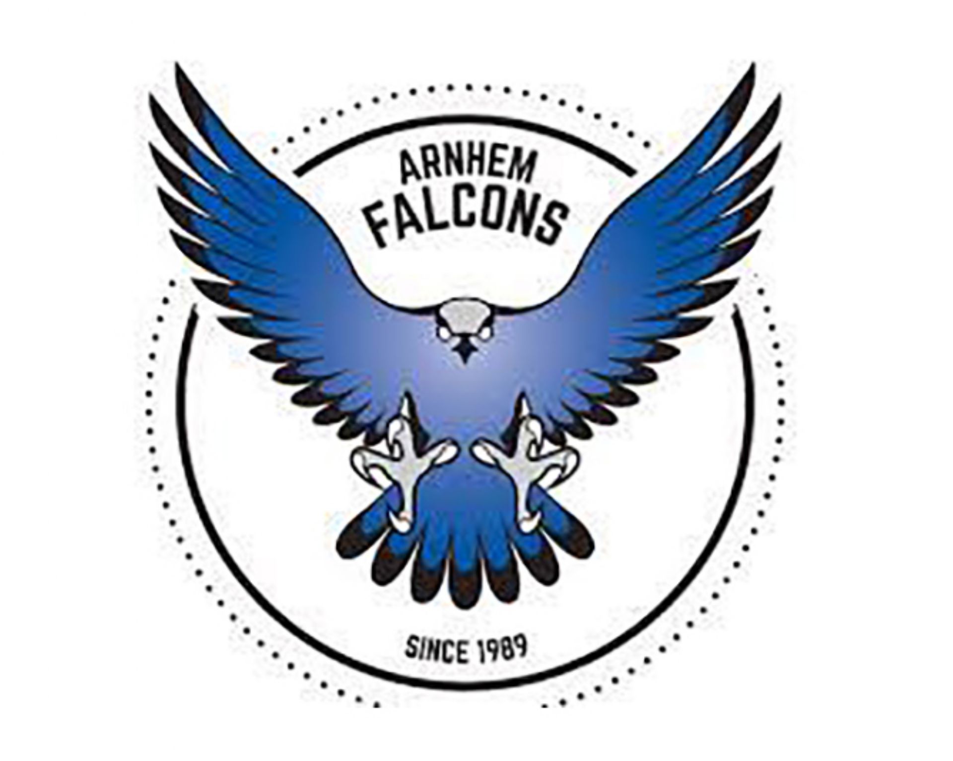 Afbeelding van het logo van American Footballclub Arnhem Falcons.