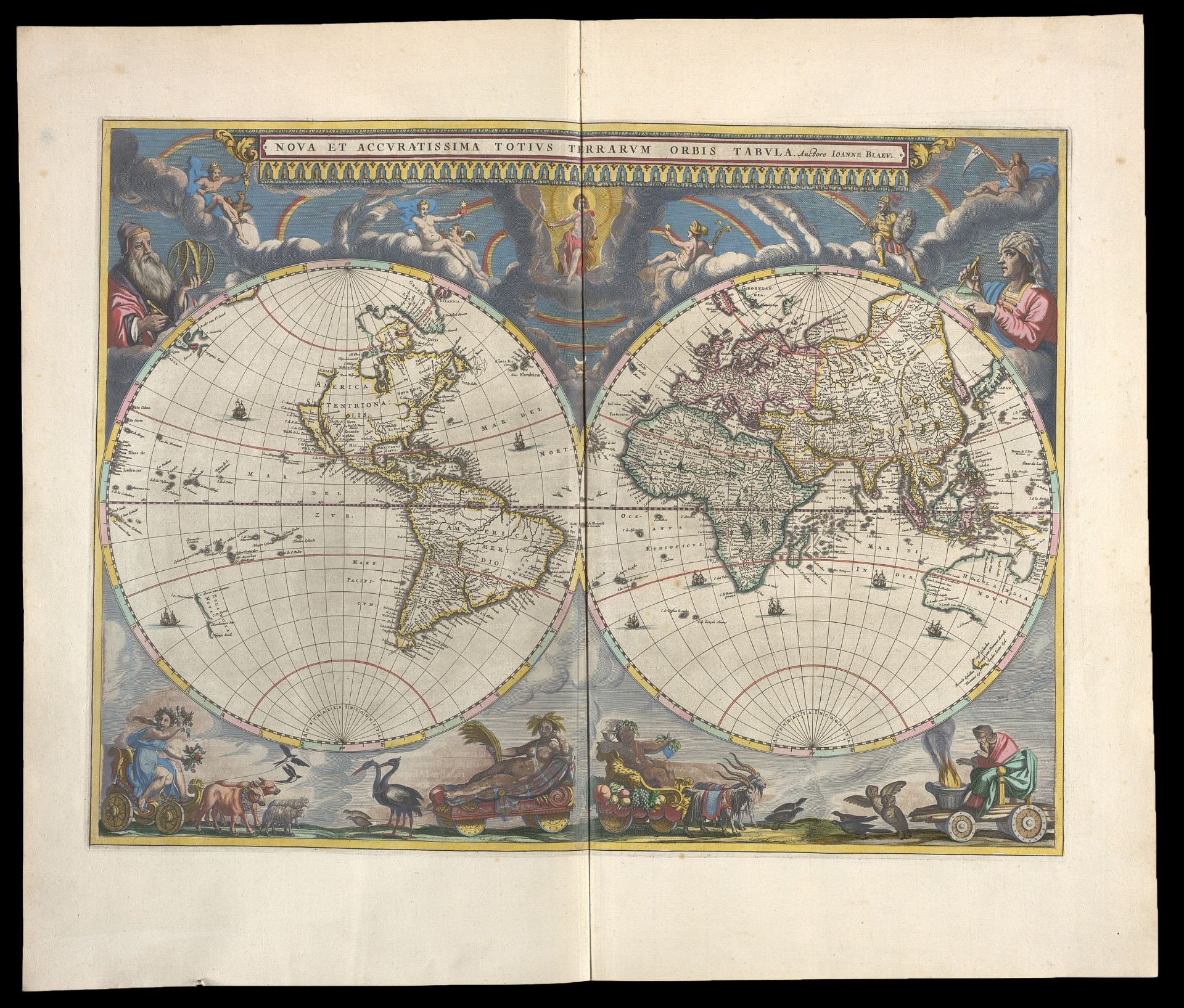 Meester Blaeu is het meest beroemd om zijn Atlas Maior: de duurste en meest uitgebreide atlas van de 17e eeuw. Er zijn er niet veel bewaard gebleven, maar in het Erfgoedcentrum in Rozet is er n!Wie zouden deze hebben gebruikt?