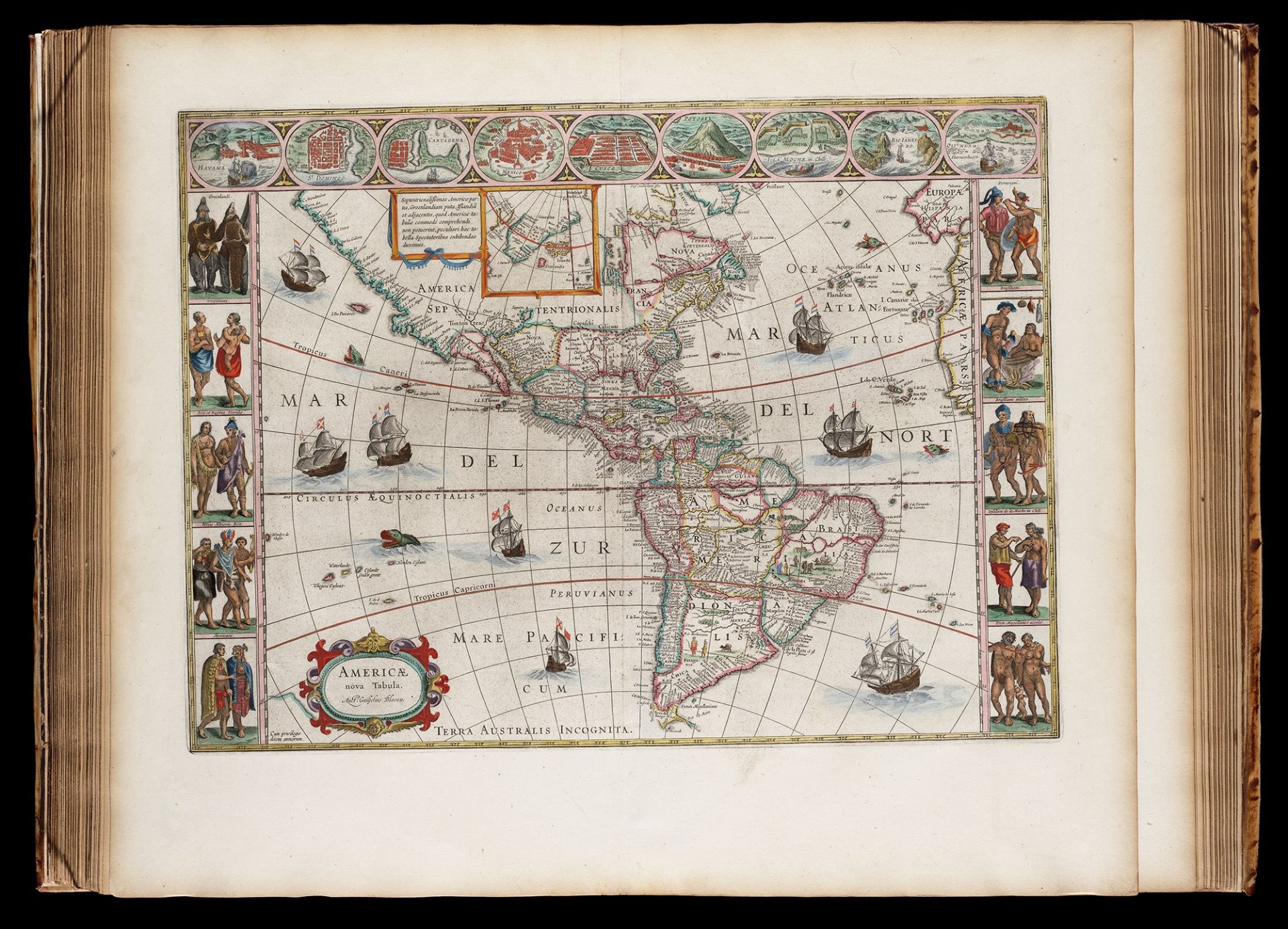 In de atlas staat ook informatie over nieuwe gebieden en over nieuwe uitvindingen. Om de kaarten heen staan tekeningen van oorspronkelijke bewoners, steden, dieren en sterrenbeelden. De atlas was ht boek om aan nieuwe kennis te komen.
Hoe zoek jij naar nieuwe informatie?