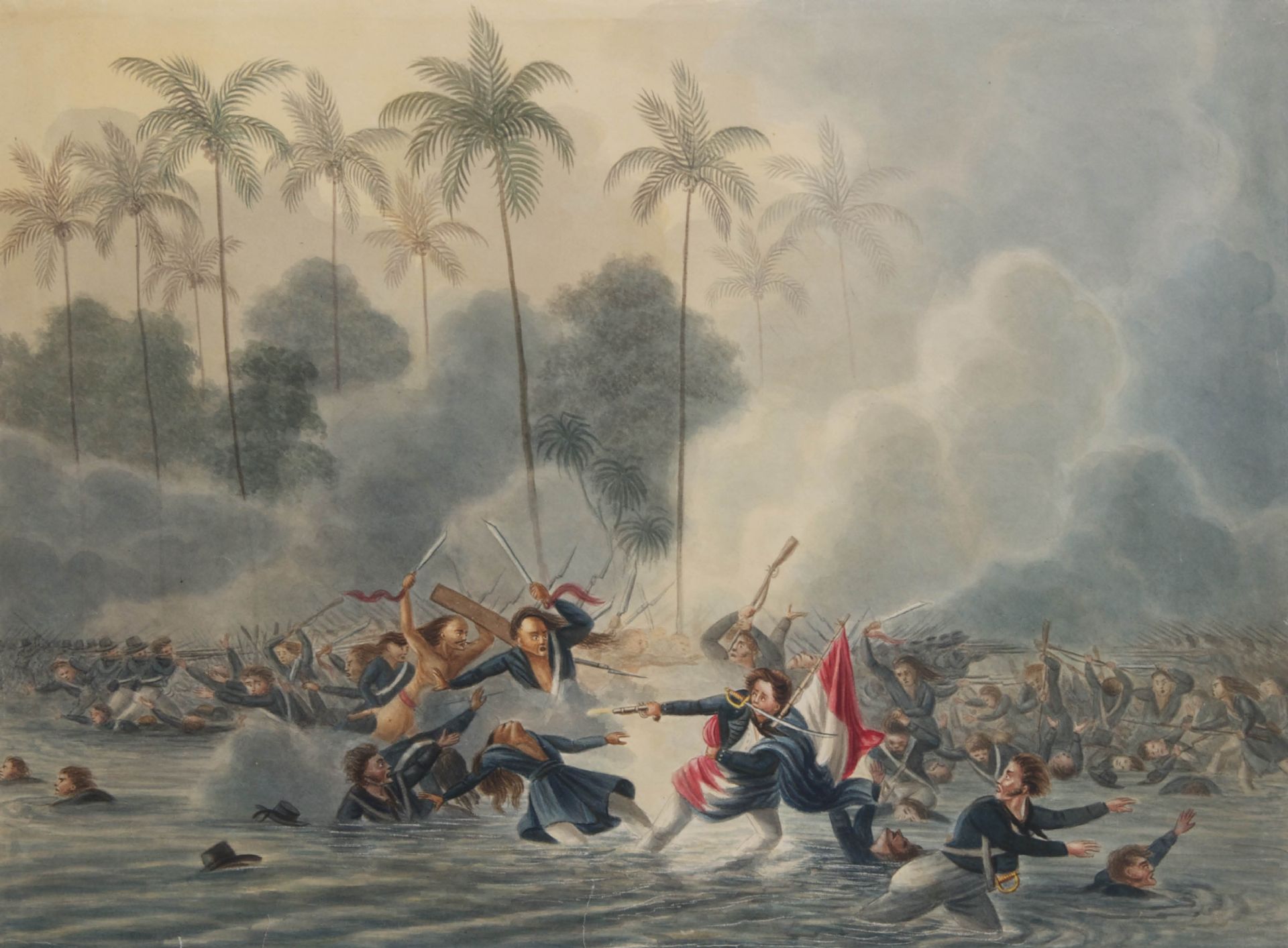 Alles dat in Indonesi werd gemaakt of verbouwd, werd naar Nederland verscheept om te verhandelen. Nederland werd erg rijk, maar de Indonesirs bleven arm. In 1817 heeft de bevolking er genoeg van en komt in opstand tegen de Nederlanders. Aan beide kanten sterven veel mensen.